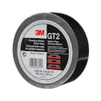 3M GT2 Premium Matte Cloth Black 1.88 in. x 164 ft. Non-Reflective  No-Residue Gaffer's Tape GT2 - The Home Depot