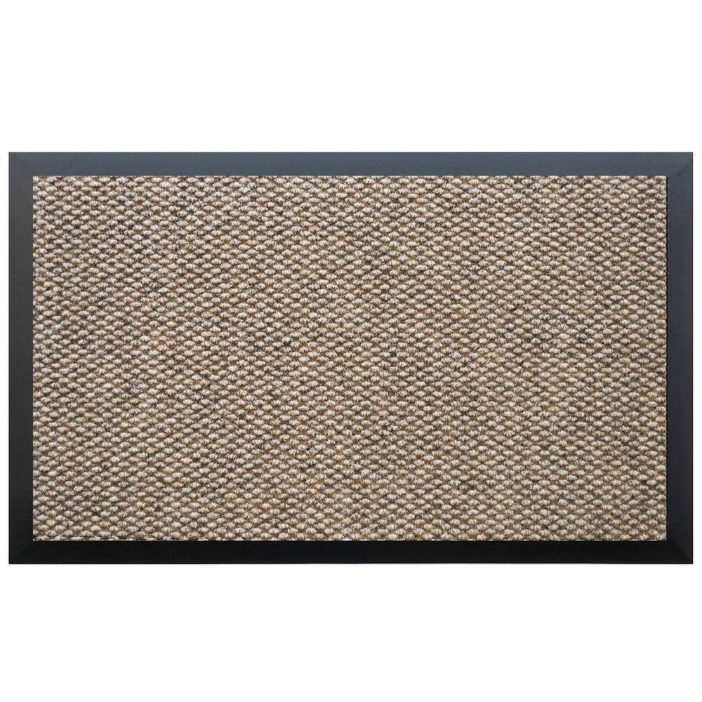 Calloway Mills Teton Residential Commercial Mat Sand 48 in. x 120 in., Brown -  14SND0410