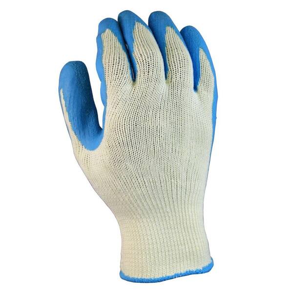 FIRM GRIP Latex-Coated Cotton Large Work Gloves