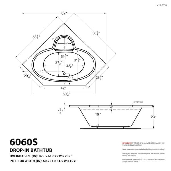 Clear Acrylic Tub –