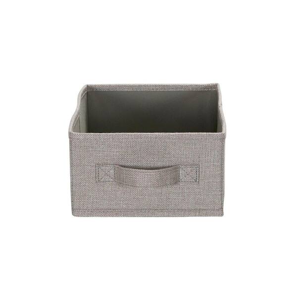 Home Essentials Gray 4-Piece Drawer Organizers Set