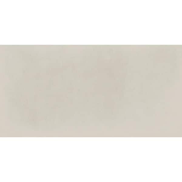 Taj Grigis Sample Satin Glazed Ceramic Wall Tile, 2.5 in. x 5 in.