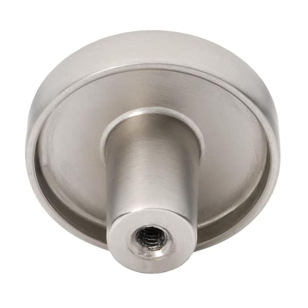 Wisdom Stone Pearl 1-3/8 in. Satin Nickel Cabinet Knob 4226SN - The Home  Depot