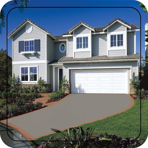 BEHR PREMIUM - 1 gal. #N360-4 Battleship Gray Self-Priming 1-Part Epoxy Satin Interior/Exterior Concrete and Garage Floor Paint