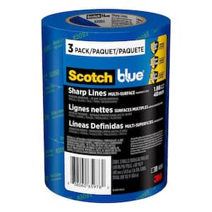 ScotchBlue 1.88 in x 60 yd Sharp Lines Multi-Surface Painter's Tape with Edge-Lock (3-Pack) (Case of 8)