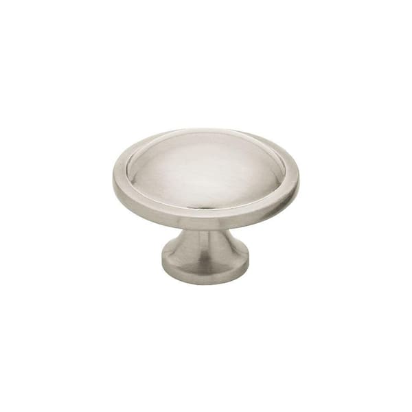 Liberty (10-Pack) Contempo 1-1/2 in. Satin Nickel Round Cabinet Knob
