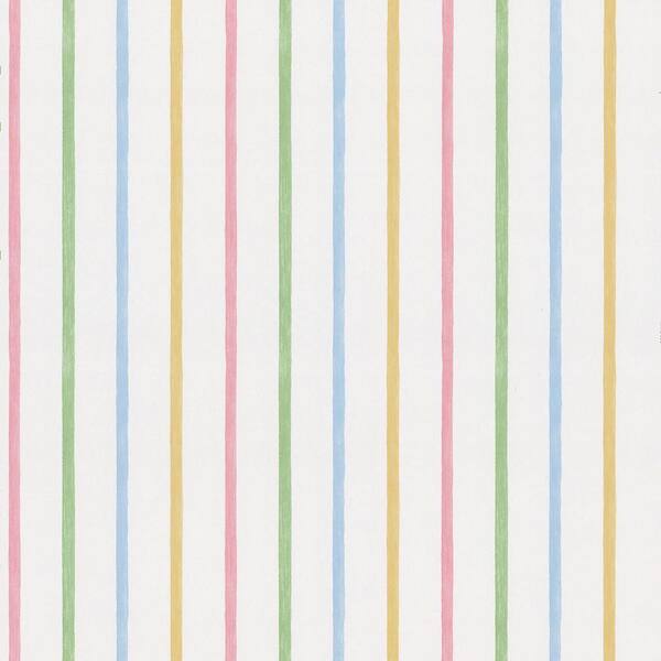 Brewster Vineyard Multicolor Stripes Wallpaper