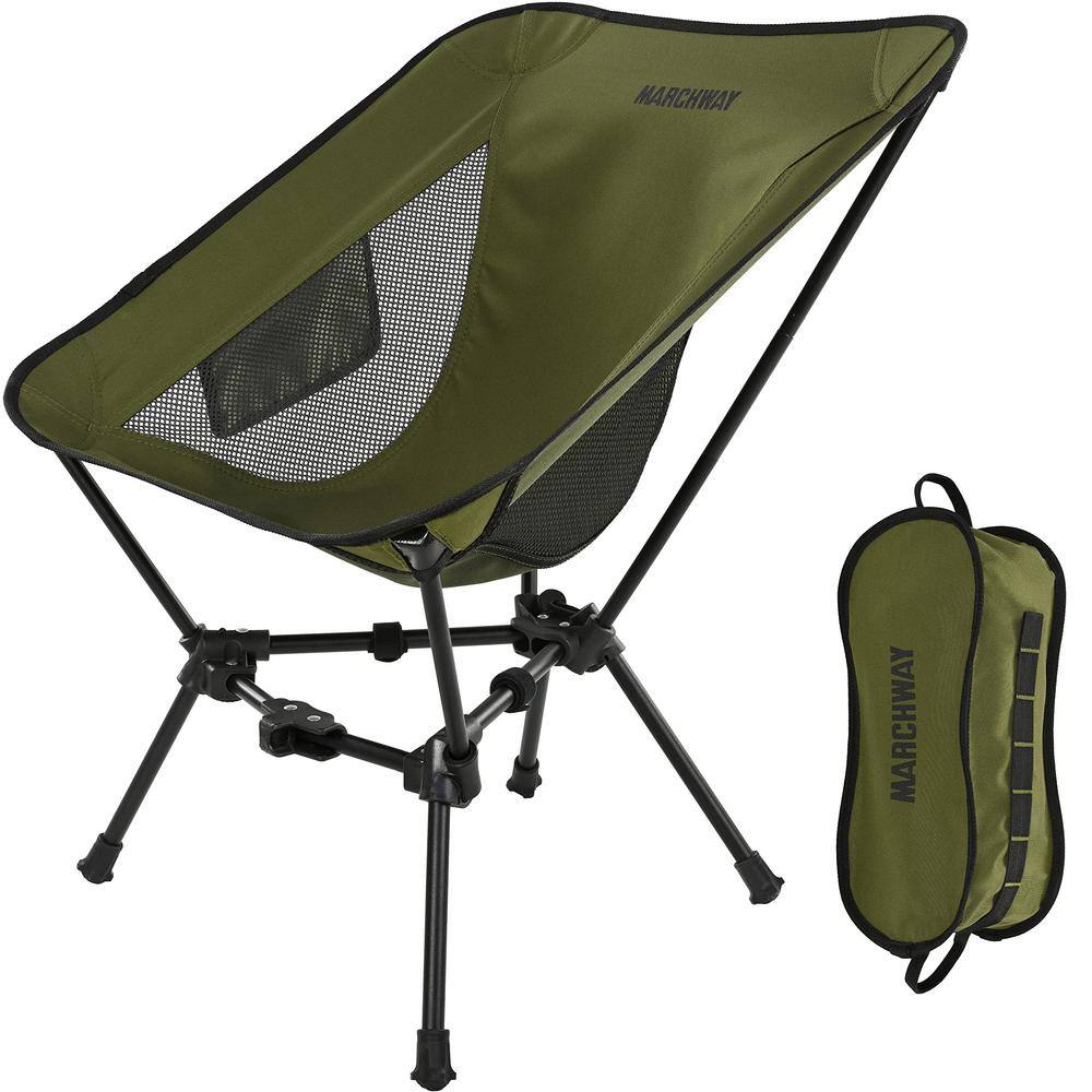 Lightweight Aluminum Folding Camping Chair for Outdoor Hiking, Green price history on PriceWatchPro