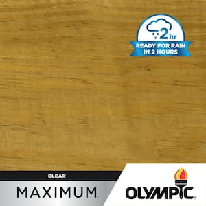 Maximum 1 gal. Clear Exterior Waterproofing Sealer Low VOC