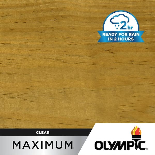 Olympic Maximum 1 qt. Clear Exterior Waterproofing Sealer Low VOC