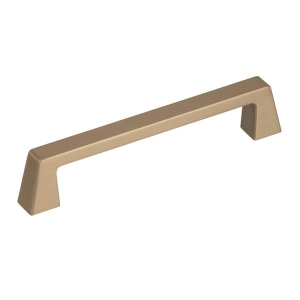 Amerock Blackrock 5-1/16 in. (128mm) Modern Golden Champagne Arch Cabinet Pull