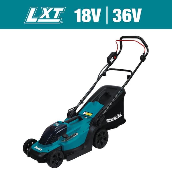 Makita 18V LXT Lithium-Ion Cordless 13 in. Walk Behind Push Lawn Mower (Tool Only)