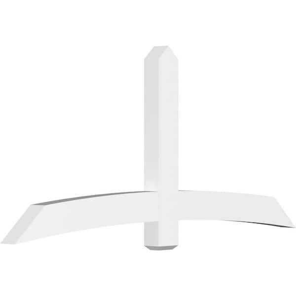 Ekena Millwork Bellingham 84 in. W x 38.5 in. H x 4 in. D Signature Polyurethane Bracket