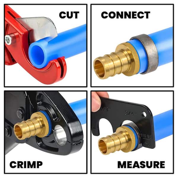 Delta 5/8-in ID PEX 5/8-in OD PEX Brass Volume Control Valve Delta 5/8-in ID PEX 5/8-in OD PEX Brass Volume Control Valve