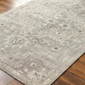 Becki Owens Elle Light Grey Oriental 9 ft. x 12 ft. Indoor Area Rug