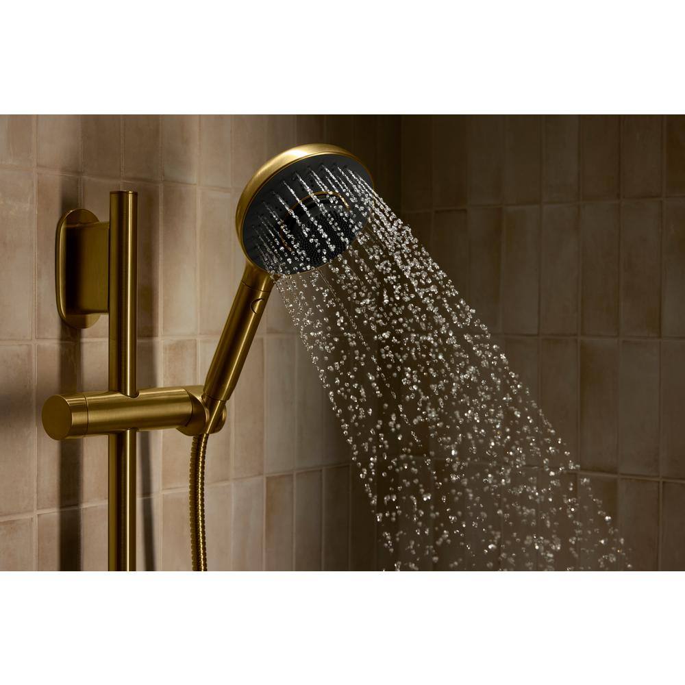 Polished Chrome Handheld Two-Function Showerhead with Cleansing Device