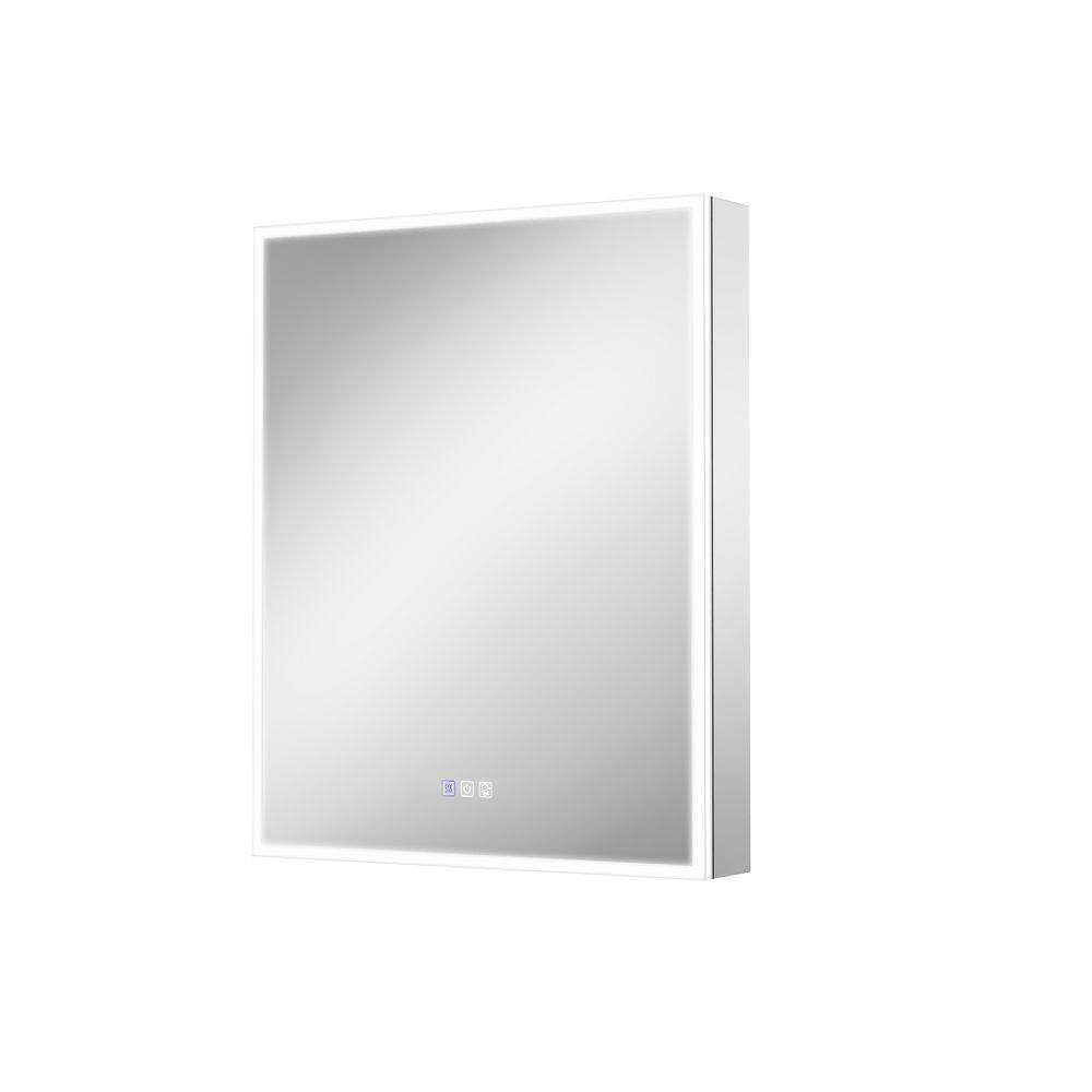 24 in. W x 30 in. H Rectangular Recessed/Surface Mount LED Medicine Cabinet with Mirror, 3x Magnifier, Type C, 3-Touch price history on PriceWatchPro