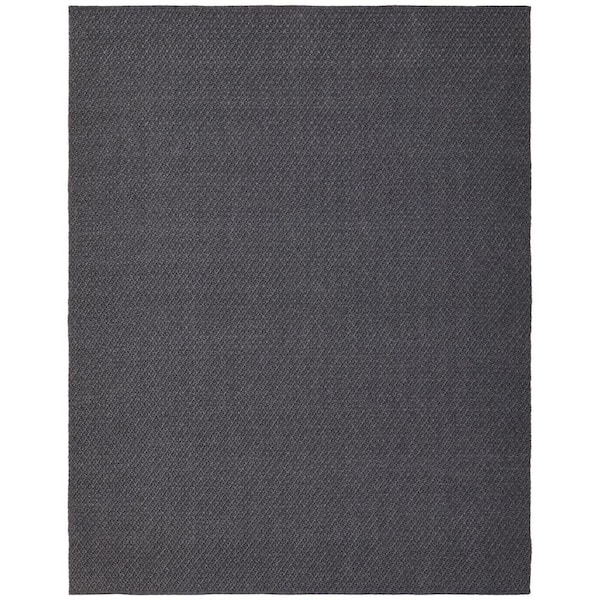 9 ft. x 12 ft. Gray Abstract Area Rug