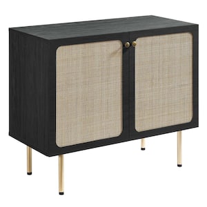 Chaucer Black Accent Cabinet
