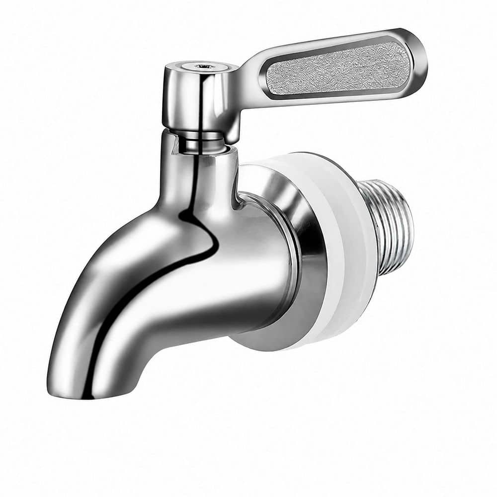 Polished Stainless Steel Beverage Dispenser Replacement Spigot Faucet No-Leak Easy Install Kitchen Part price history on PriceWatchPro
