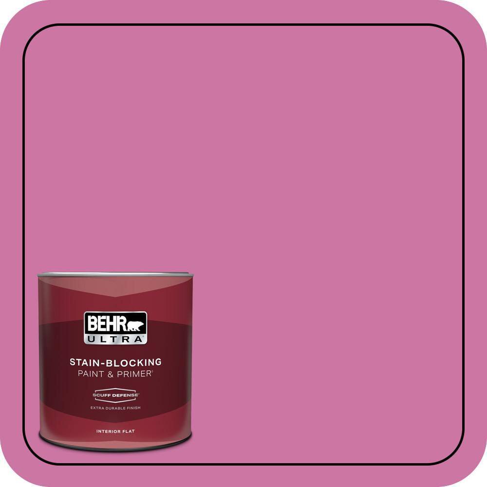 1 qt. #P120-4 Heart Breaker Extra Durable Flat Interior Paint & Primer price history on PriceWatchPro
