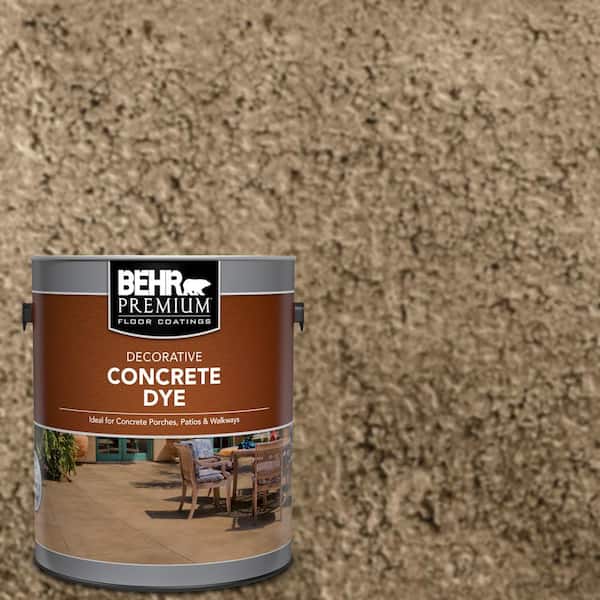 BEHR Premium 1 gal. #D-867 Walnut Interior/Exterior Concrete Dye