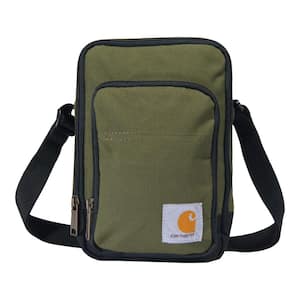8.66 in. Crossbody Zip Bag Backpack Basil OS