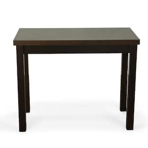 Waverly 46 in. Rectangle Espresso Wood Counter Height Bar Table