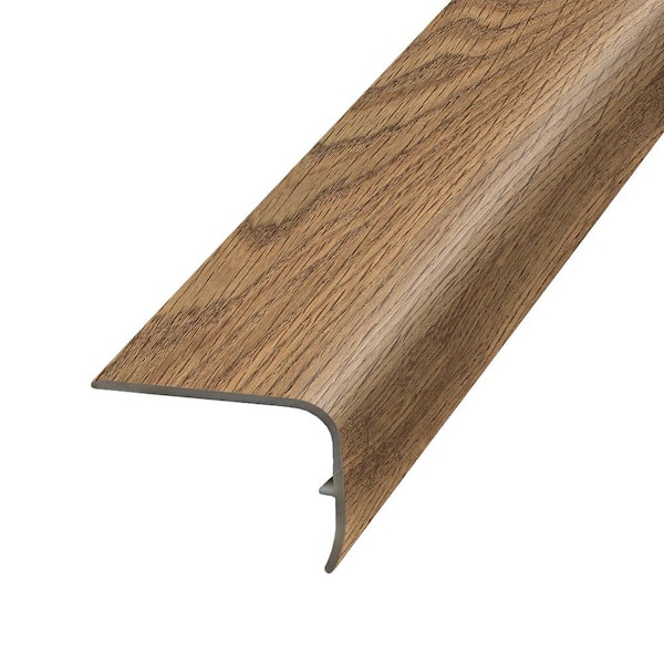 PERFORMANCE ACCESSORIES Twine 1.32 in. T x 1.88 in. W x 78.7 in. L Vinyl Stair Nose Molding