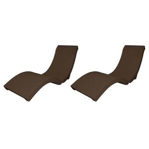 Brown Terra Sol Sonoma All Weather Pool Chaise Lounge Float (2-Pack)