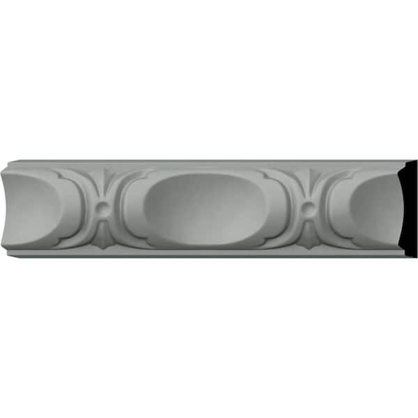 Ekena Millwork SAMPLE - 5/8 in. x 12 in. x 1-3/4 in. Polyurethane Middlesborough Panel Moulding