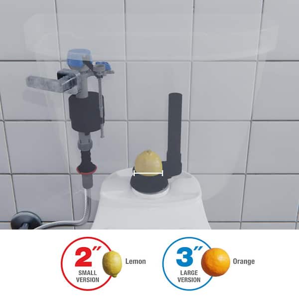 Universal 2 in. and 3 in. Super Toilet Flapper and Performax Fill Valve Kit