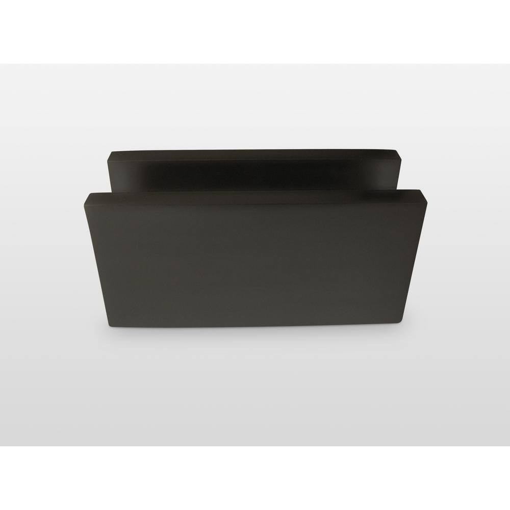 36.5" x 78" Matte Black Frameless Pivot Shower Door