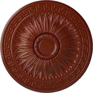 Ekena Millwork 20" Ceiling Medallion | Primed Urethane, Fits Canopies Up To 3-7/8", Classic Design