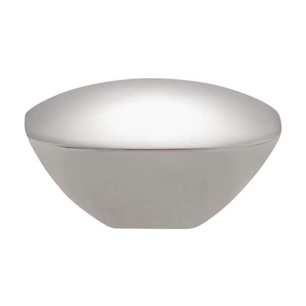 HICKORY HARDWARE Wisteria Collection 1-3/4 in. x 3/4 in. Bright Nickel Cabinet Drawer/Door Knob