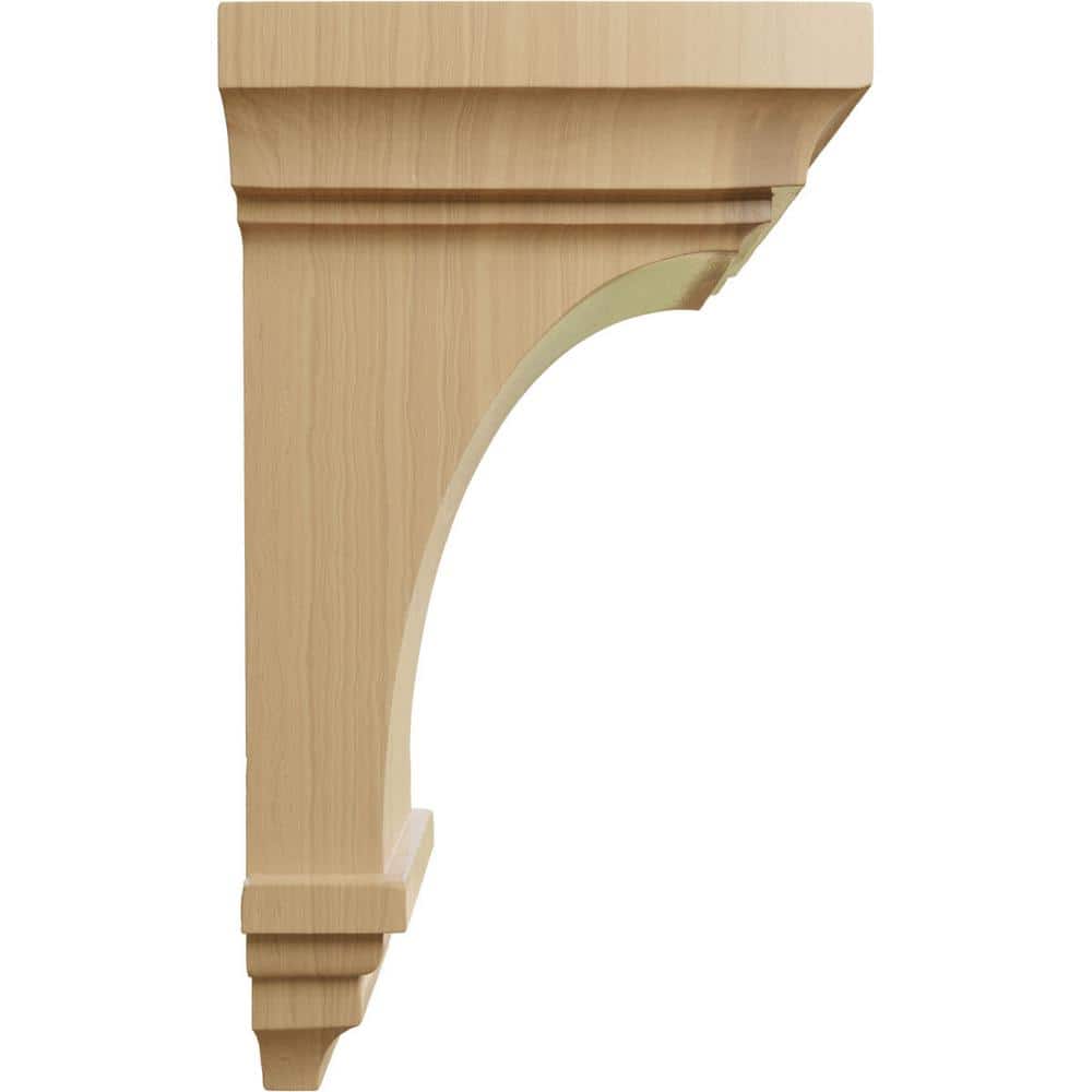 Large Cherry Wood Jefferson Corbel 12" x 6" x 6.75"