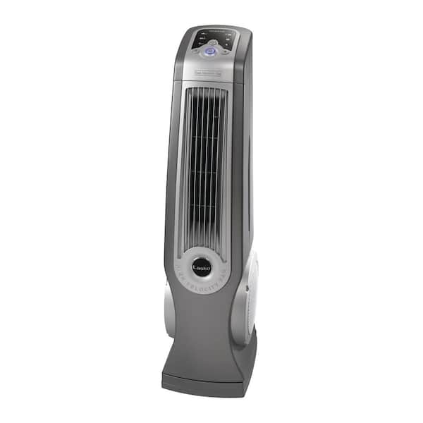 Lasko High Velocity 35 in. 3 Speed Oscillating Tower Fan with Remote Control