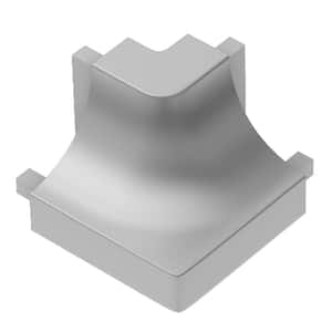 Dilex-AHK Satin Anodized Aluminum 1/2 in. x 1 in. Metal 90 Degree Outside Corner