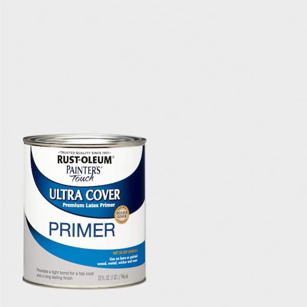 Rust-Oleum Painter's Touch 32 Ounce Ultra Cover Flat/Matte Gray Primer General Purpose Paint (Case of 2)
