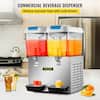 VEVOR Commercial Beverage Dispenser 4.8 Gal. 18L 1 Tanks Drink Dispenser  200W Stainless Steel Juice Dispenser, 110V YLJHSLYJ18LX1DG01V1 - The Home  Depot