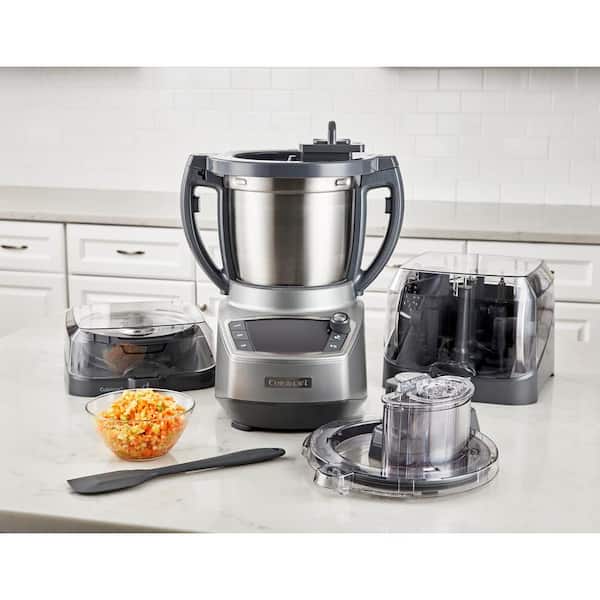VEVOR 63-Cup Commercial Food Processor Stainless Steel Grain