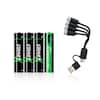 ✨ Aaa✨ Coast ZITHION-X ZXAAA USB-C Rechargeable Batteries – COAST