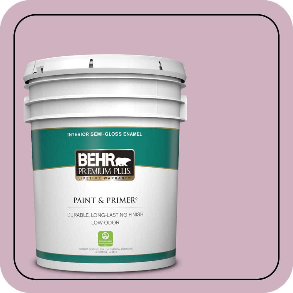5 gal. #S120-3 Candlelight Dinner Semi-Gloss Enamel Low Odor Interior Paint & Primer price history on PriceWatchPro