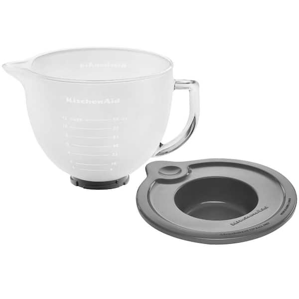 KitchenAid 5 Qt. Frosted Glass Bowl for Tilt-Head Stand Mixer