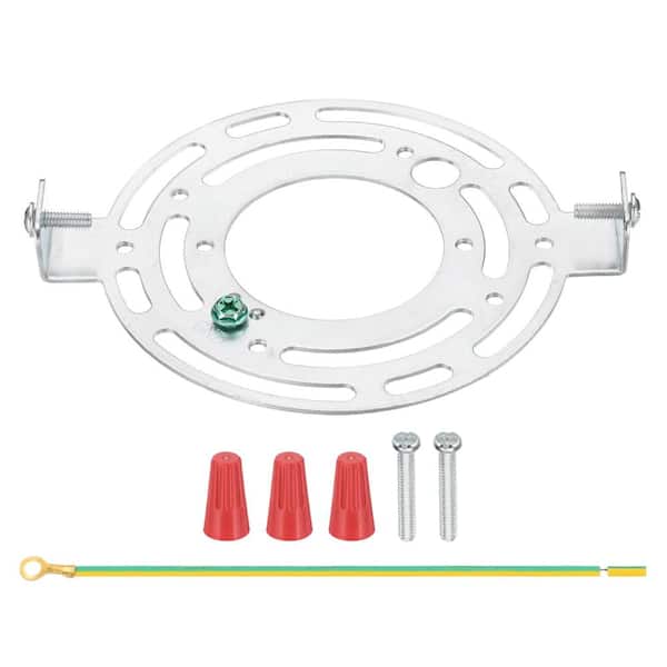125mm Universal Light Fixture Mounting Bracket Crossbar Ceiling Plate with Screws for Wall Lights Chandelier