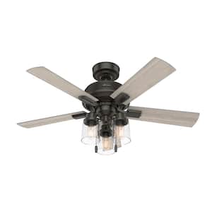 Hartland 44 in. LED Indoor Noble Bronze Ceiling Fan with Light Kit