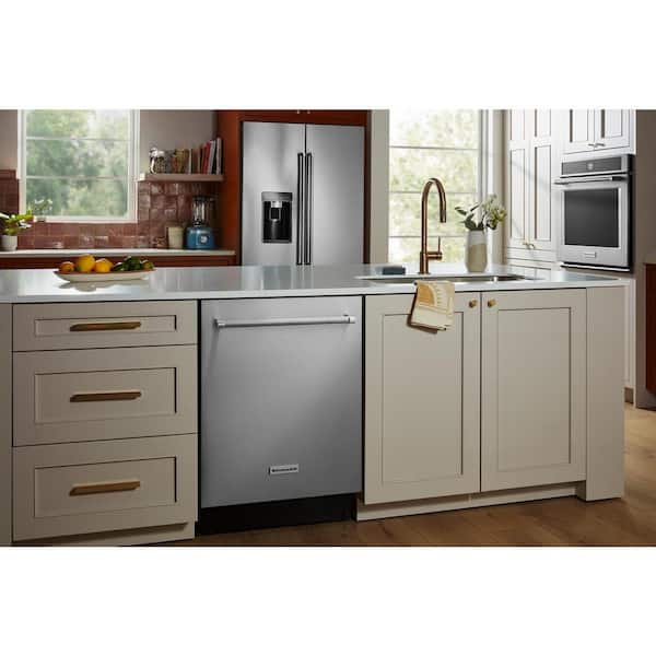 KitchenAid 24 White Dishwasher With Third Level Rack