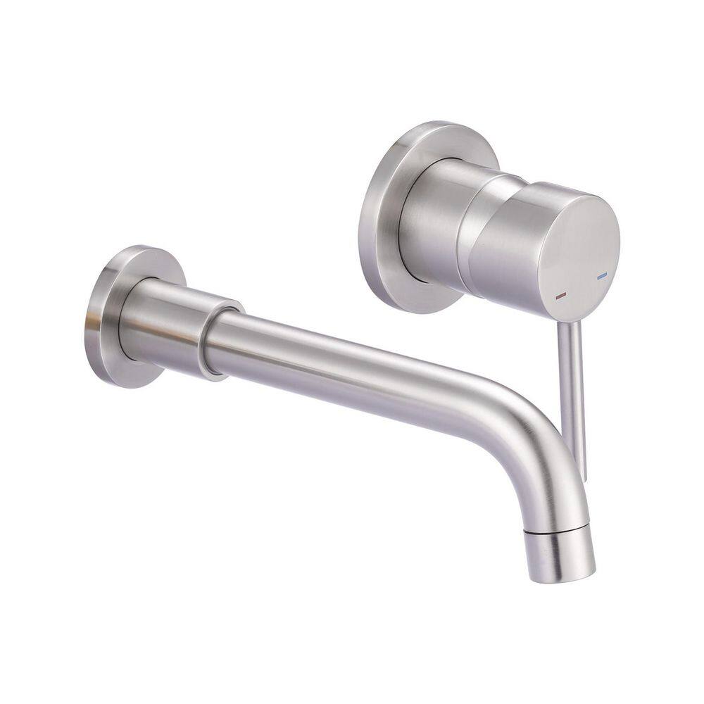 Single-Handle Wall Mounted Bathroom Faucet in Brushed Nickel price history on PriceWatchPro