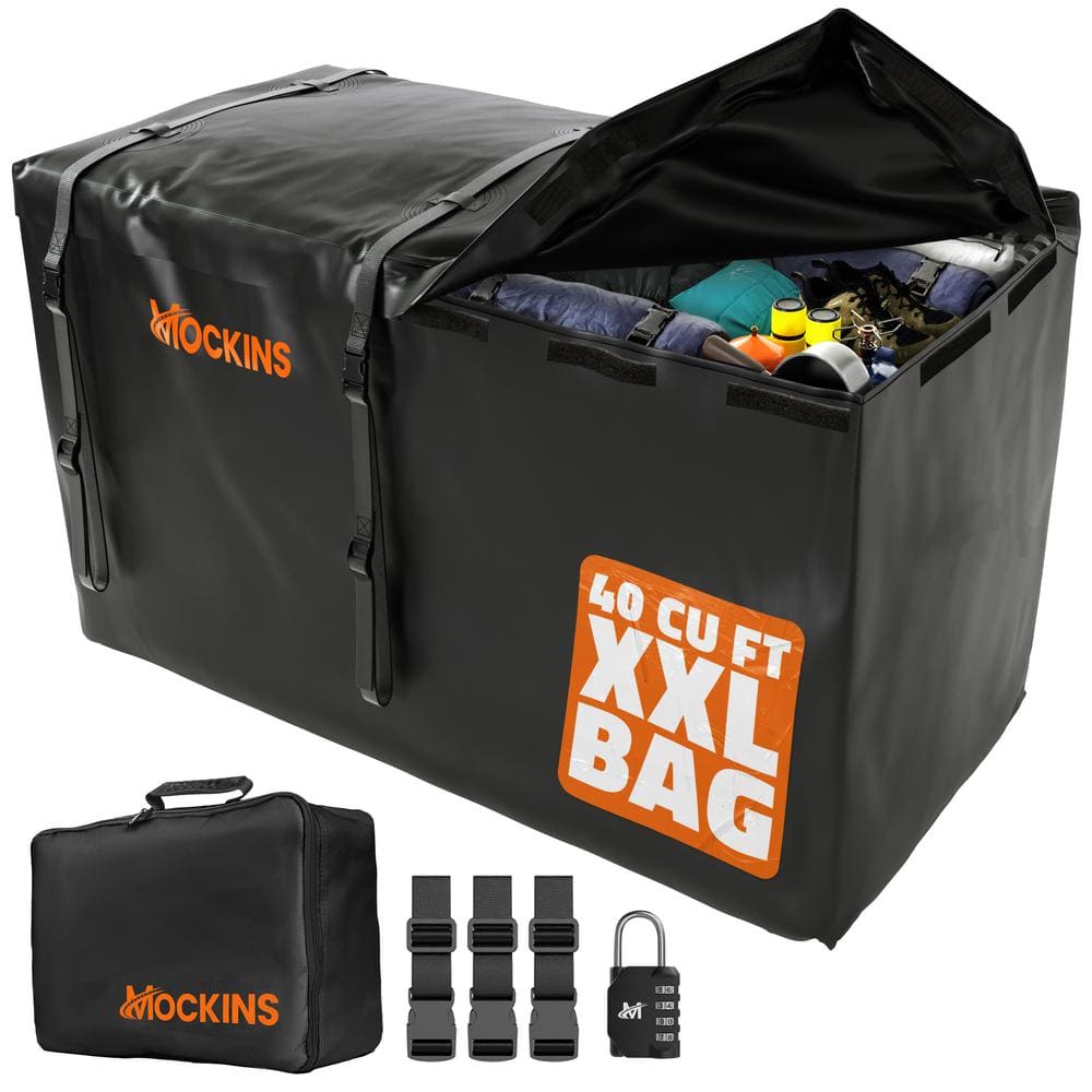 40 cu. Ft. Waterproof Cargo Carrier Bag 70 in. x 33 in. x 30 in. Hitch Bag with Lock, Straps and Carry Bag price history on PriceWatchPro