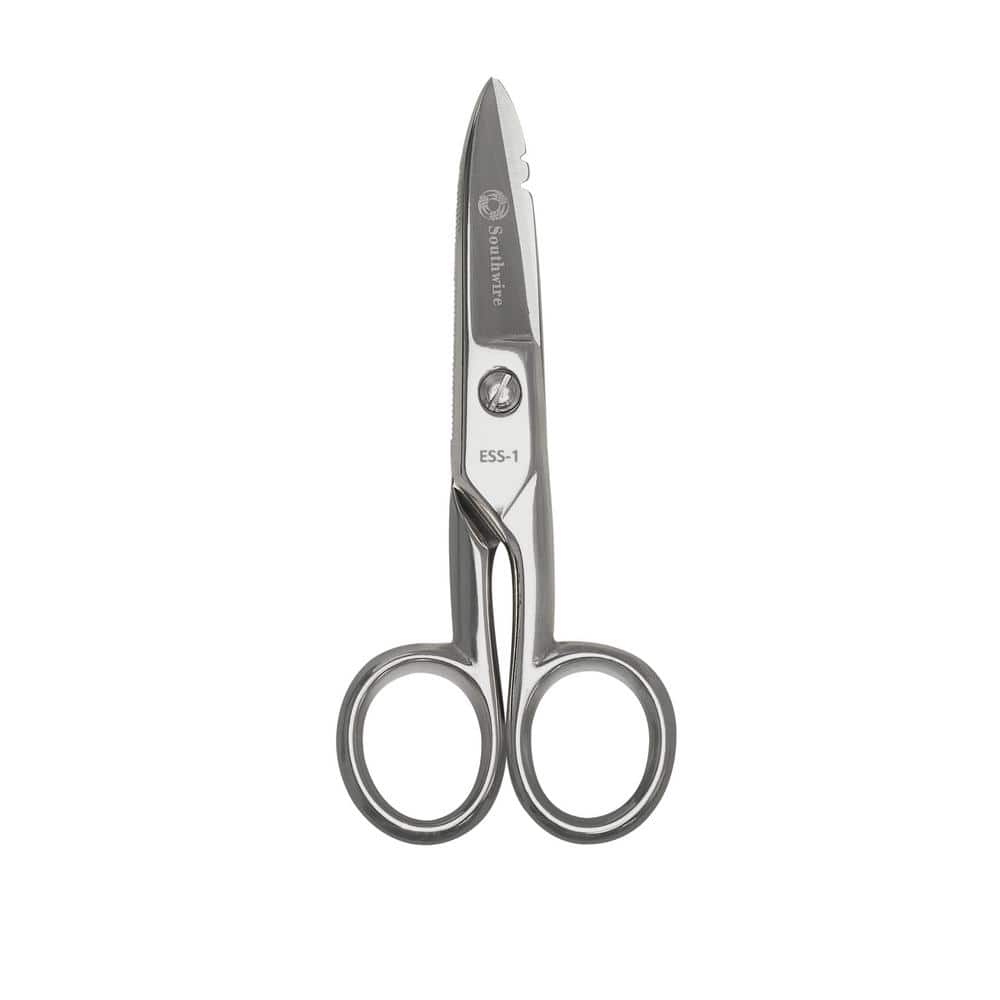 All-Purpose-Electrician-Scissors-6-1/8-inch Cut Strip Electrical